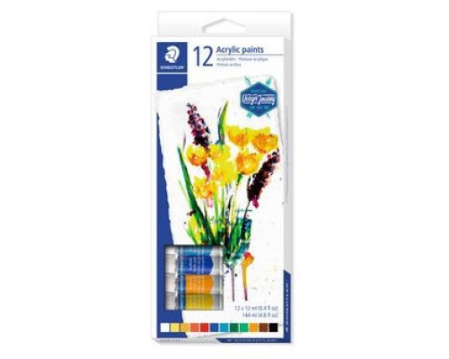 Staedtler 8500 pintura acrílica 12 ml Multi Tubo (Espera 4 dias)